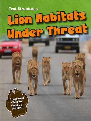cover image of Lion Habitats Under Threat